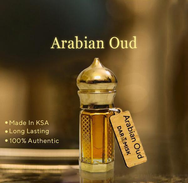 🌙 Arabian Oud – Premium 3ML Attar | Long Lasting Unisex Fragrance 🌙